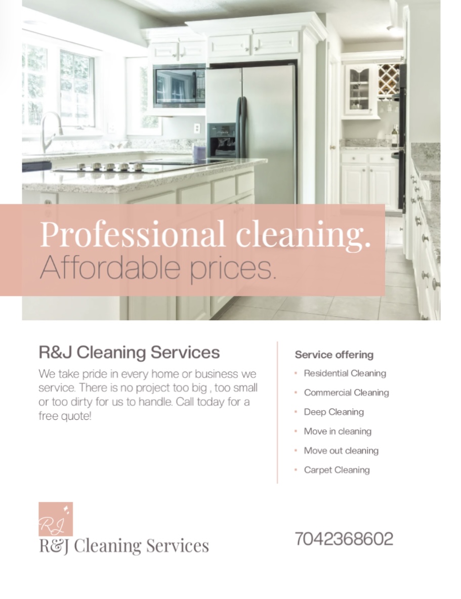 R&J Cleaning Services logo