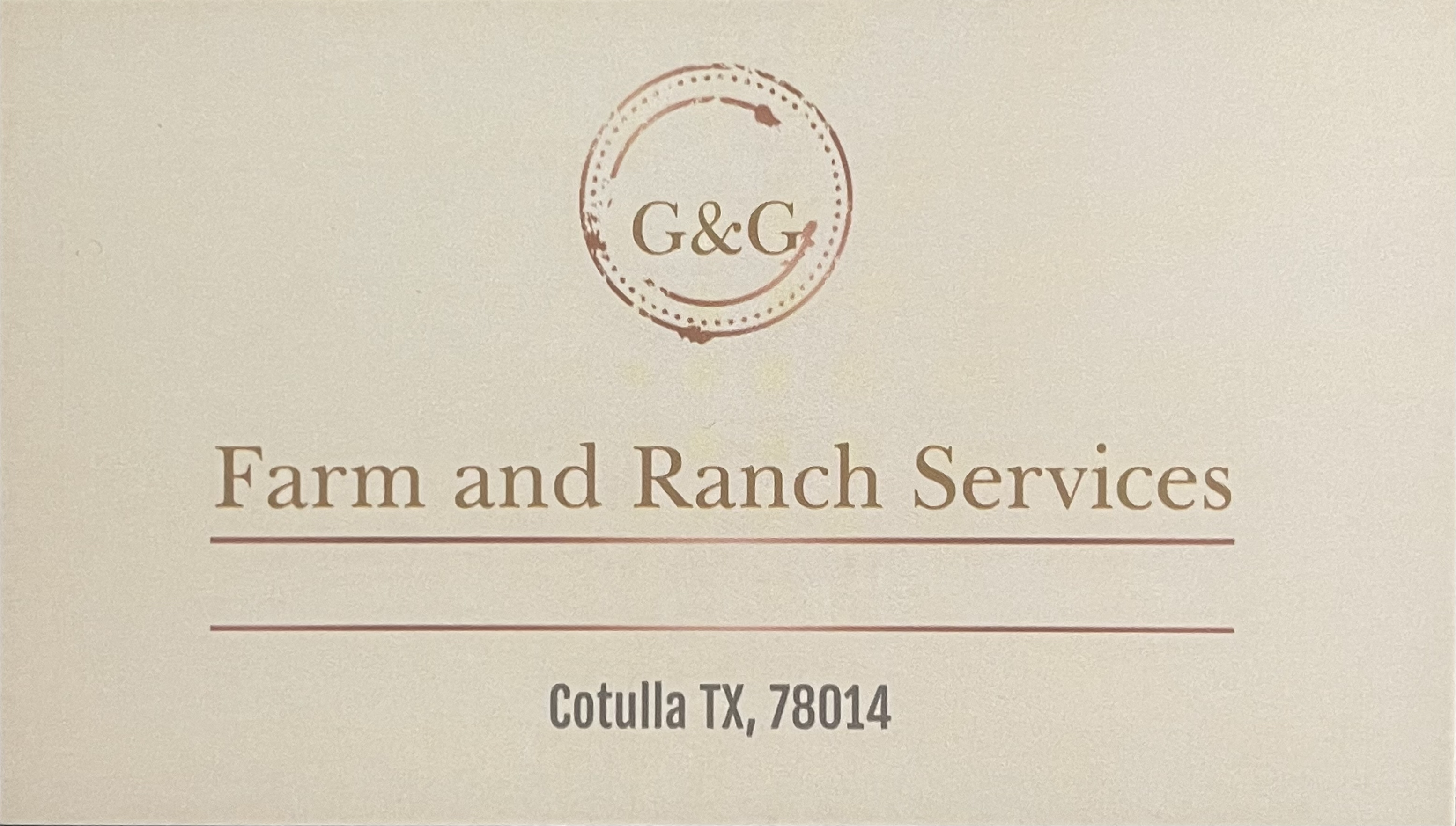 G-G Farm and Ranch Services, LLC logo