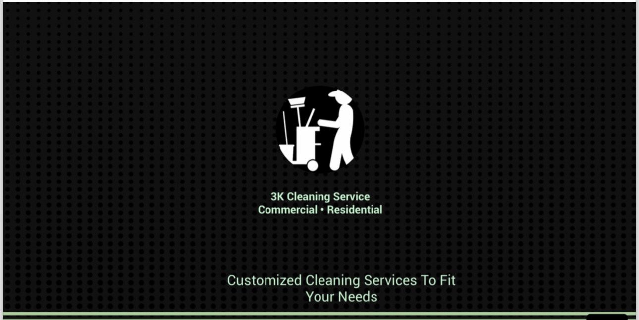 3K Cleaning Service logo