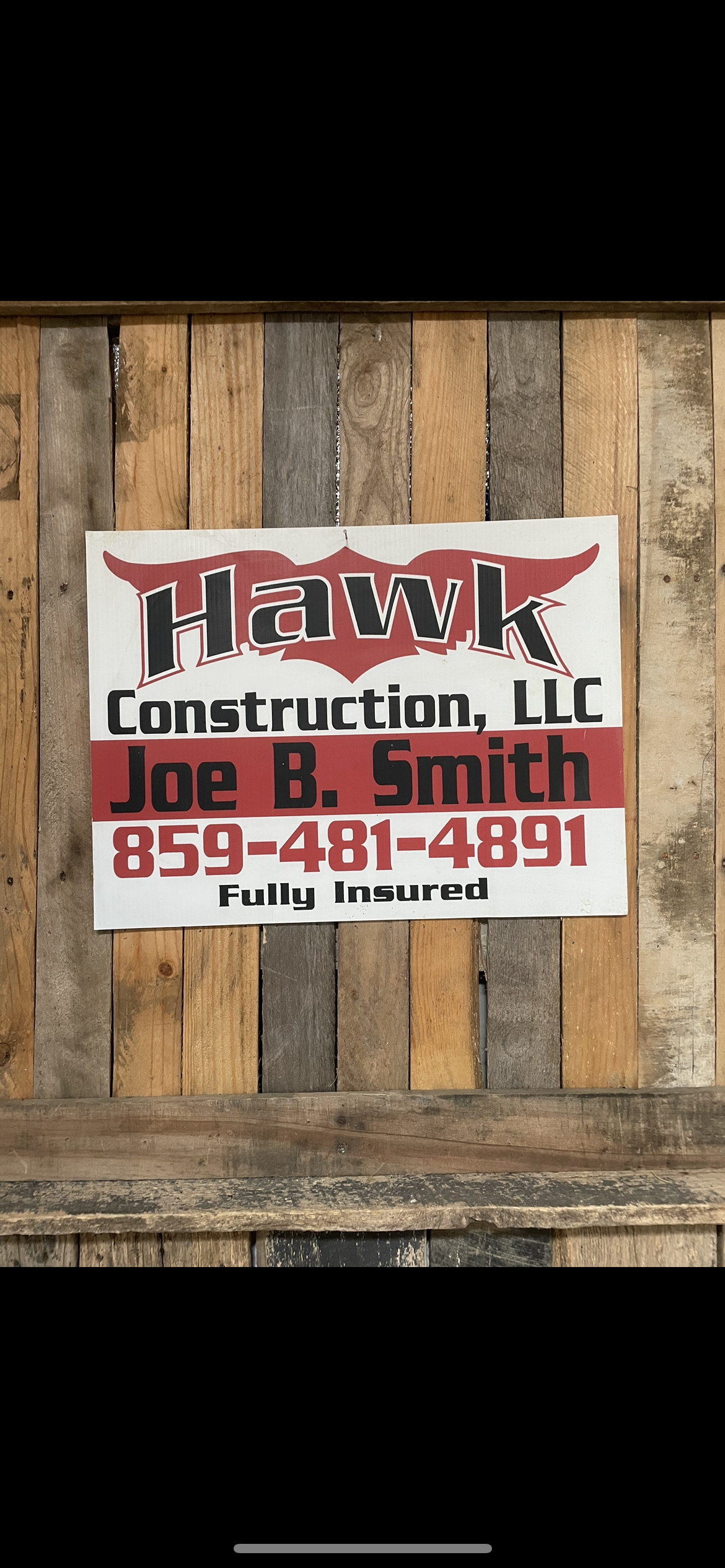 Hawk Construction  logo