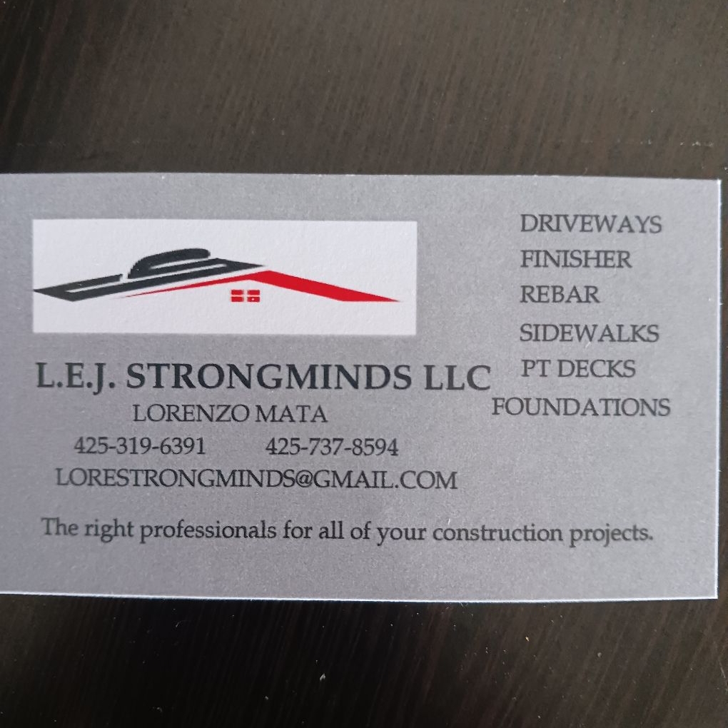 L.E.J Strongminds llc logo