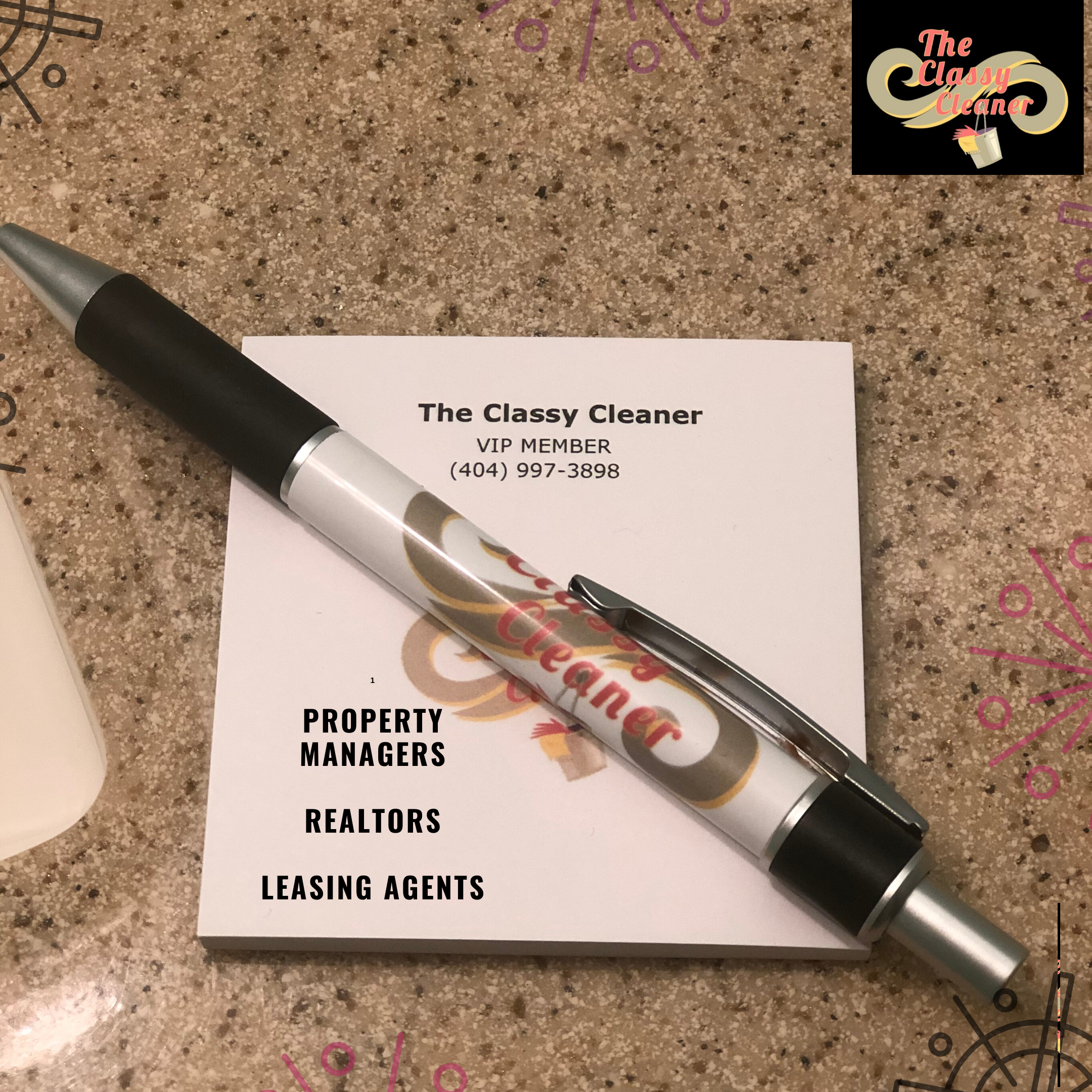 The Classy Cleaner logo