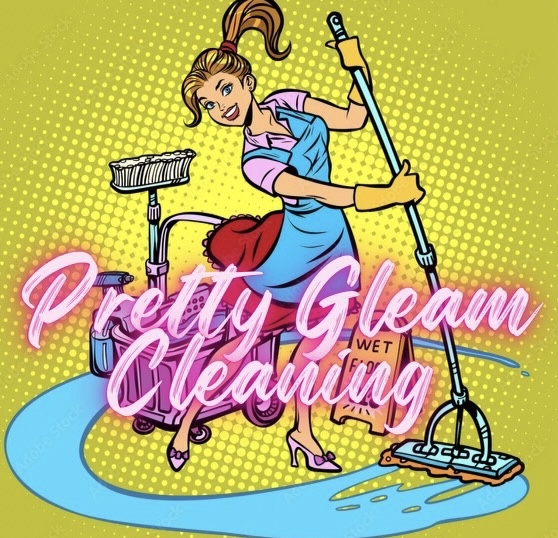 Pretty Gleam cleaning logo