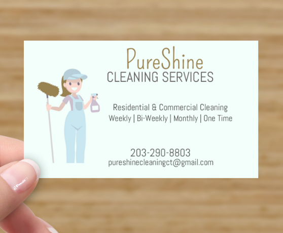 PureShine Cleaning Services logo