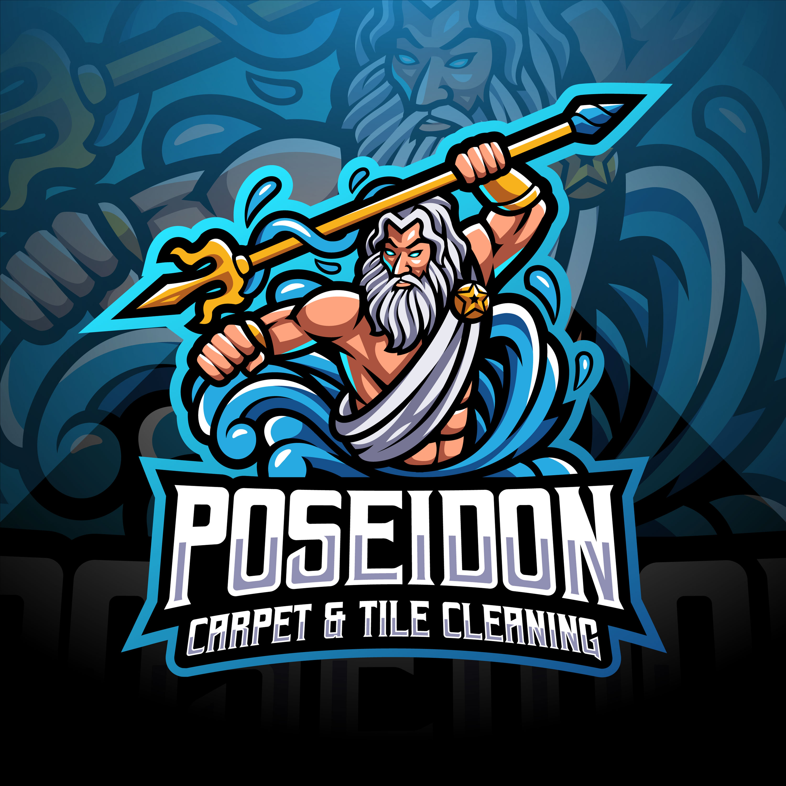 Poseidon Carpet & Tile Cleaning logo