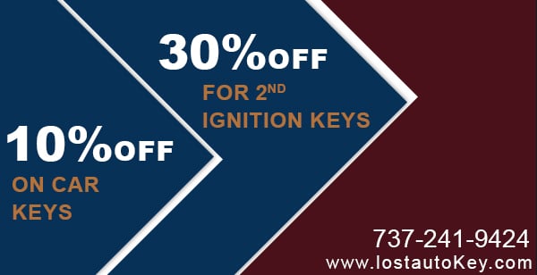 Logo for Lost Auto Key Austin TX