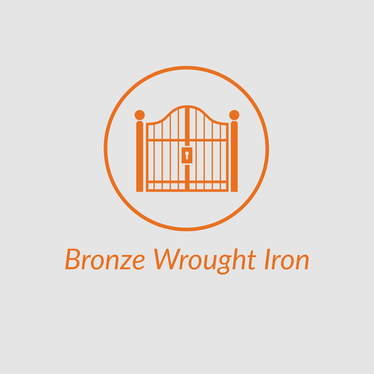 Bronze Wrought Iron logo