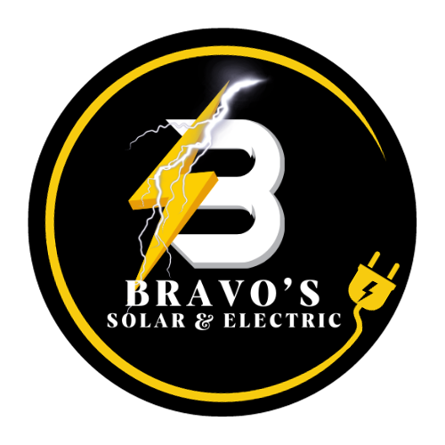 Bravo' Solar and Electric logo