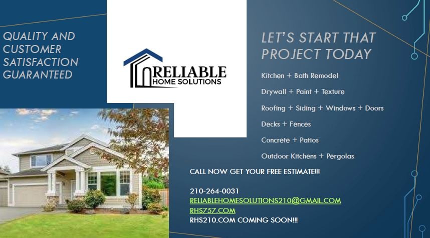 Reliable Home Solutions 210 logo