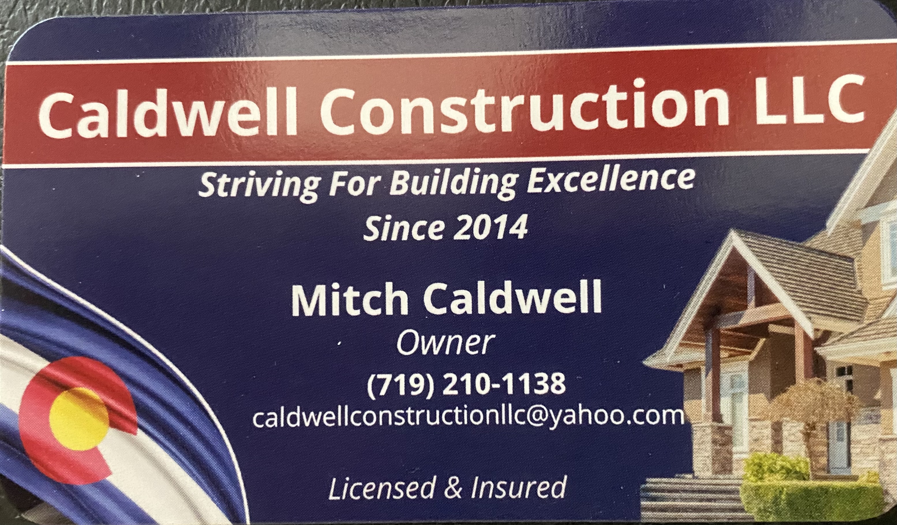 Caldwell Construction LLC logo
