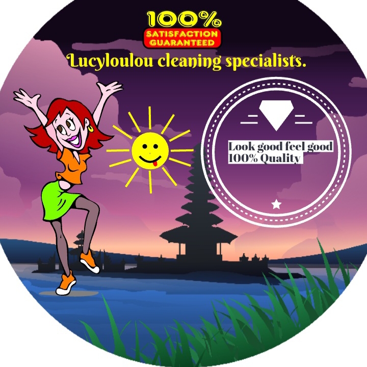 LUCYLOU CLEANING SPECIALISTS logo