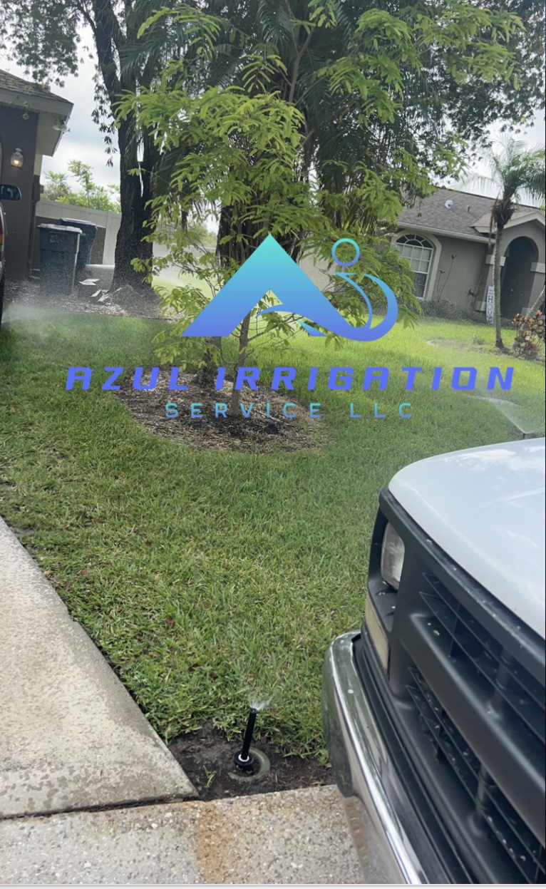 Logo for Azul irrigation service