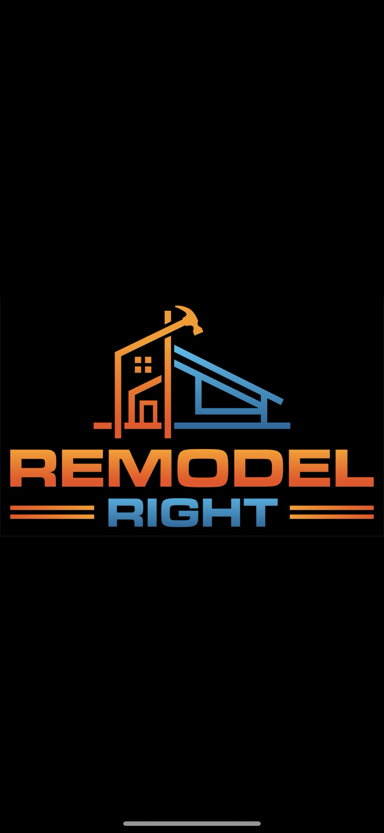 Logo for Remodel Right