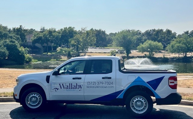Logo for Wallaby Windows of Austin