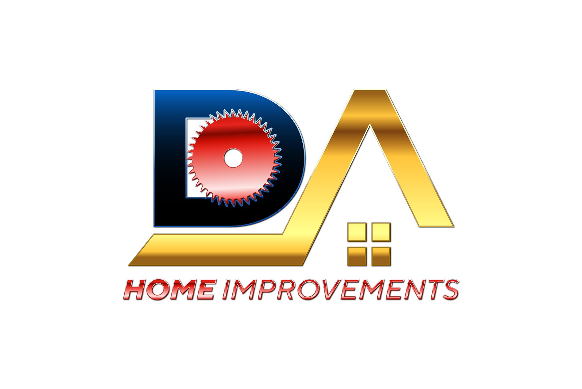 D.A Home improvements logo