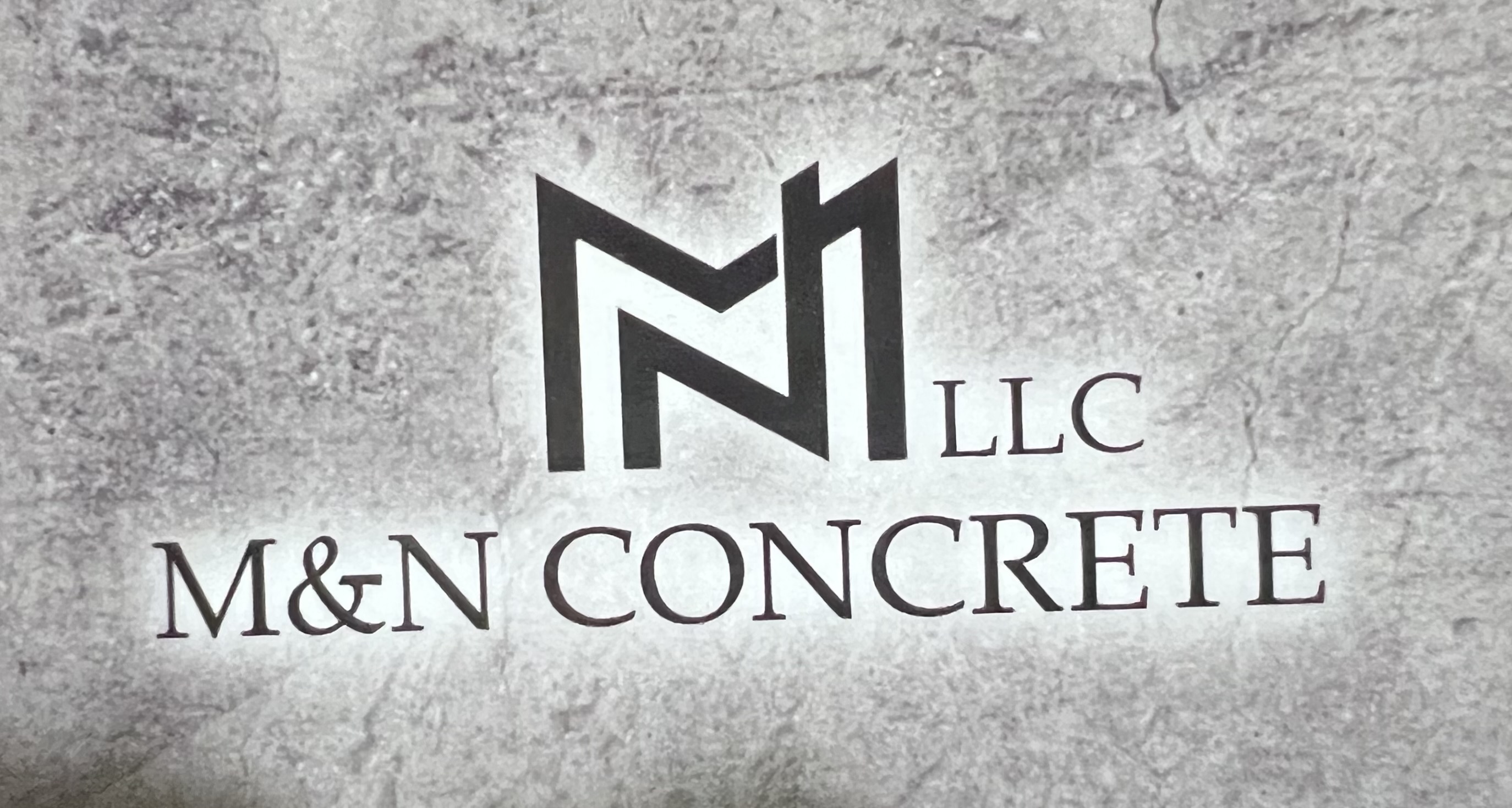 M& N concrete logo