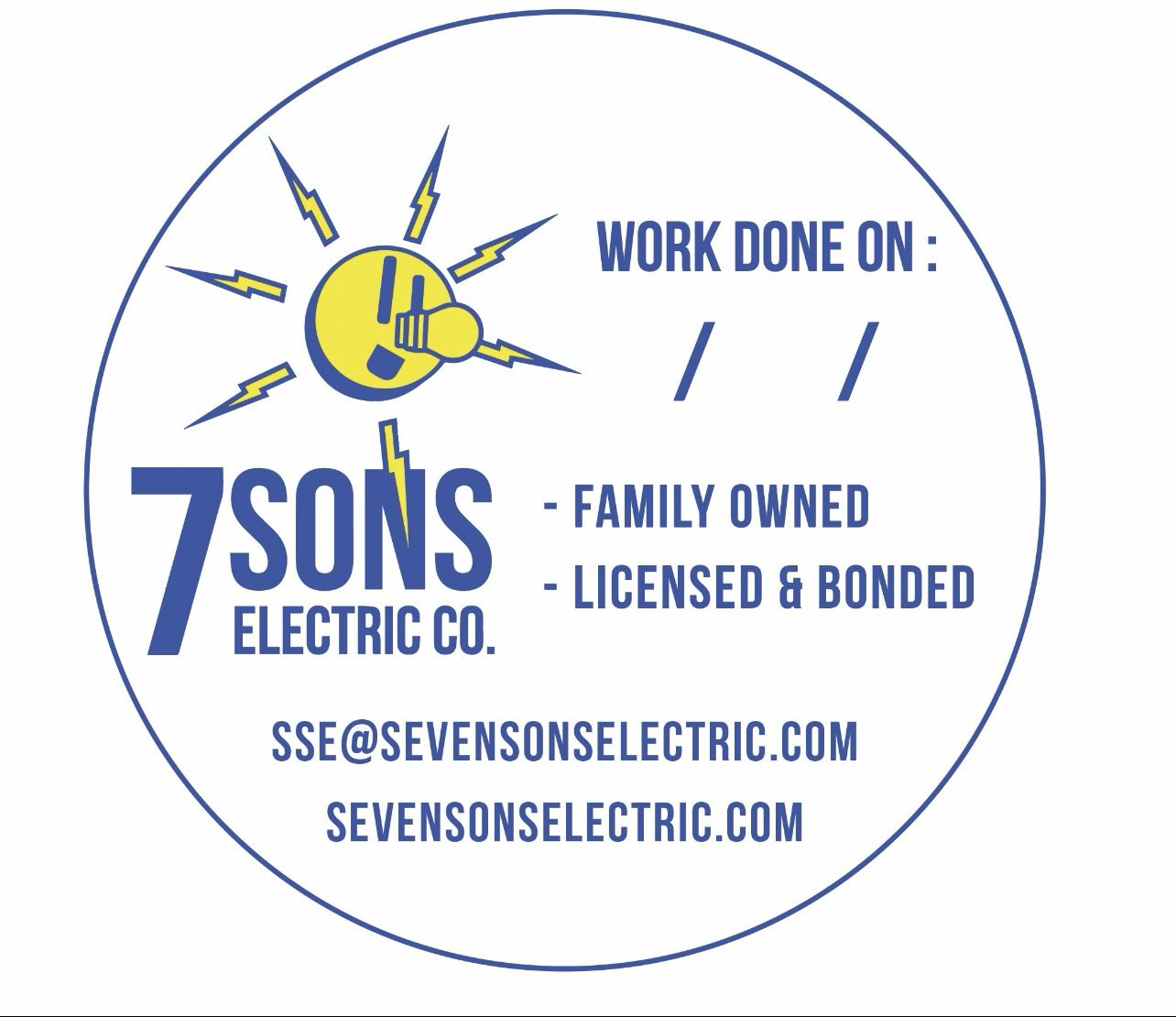 Seven sons electric logo