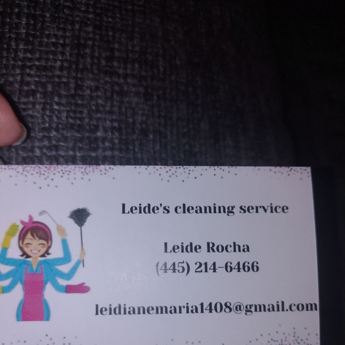 Leide's cleaning Service logo
