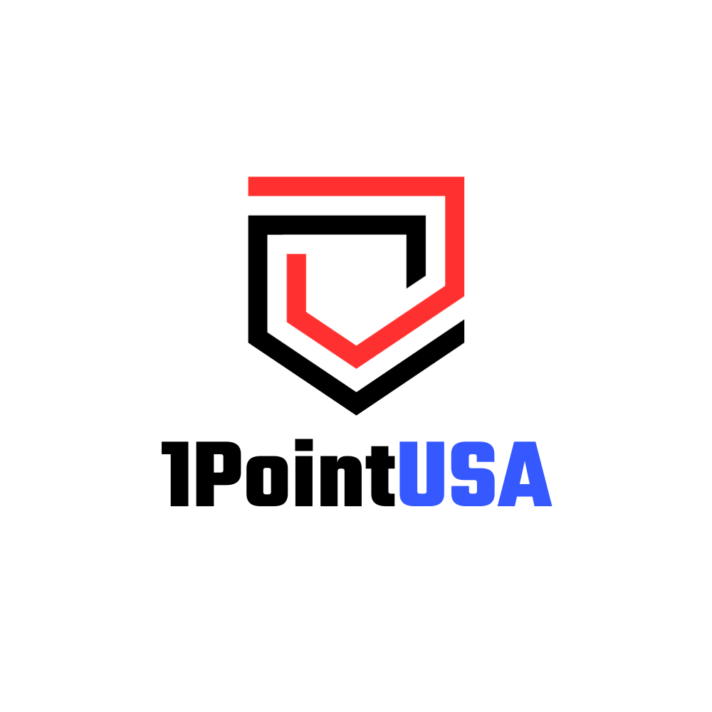 1 point USA logo