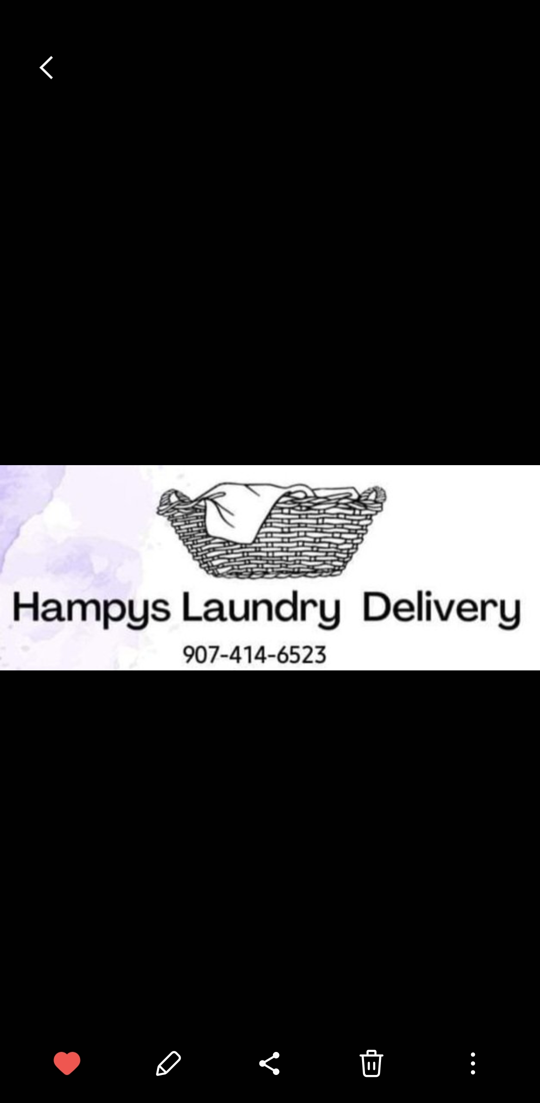 Hampys Laundry logo