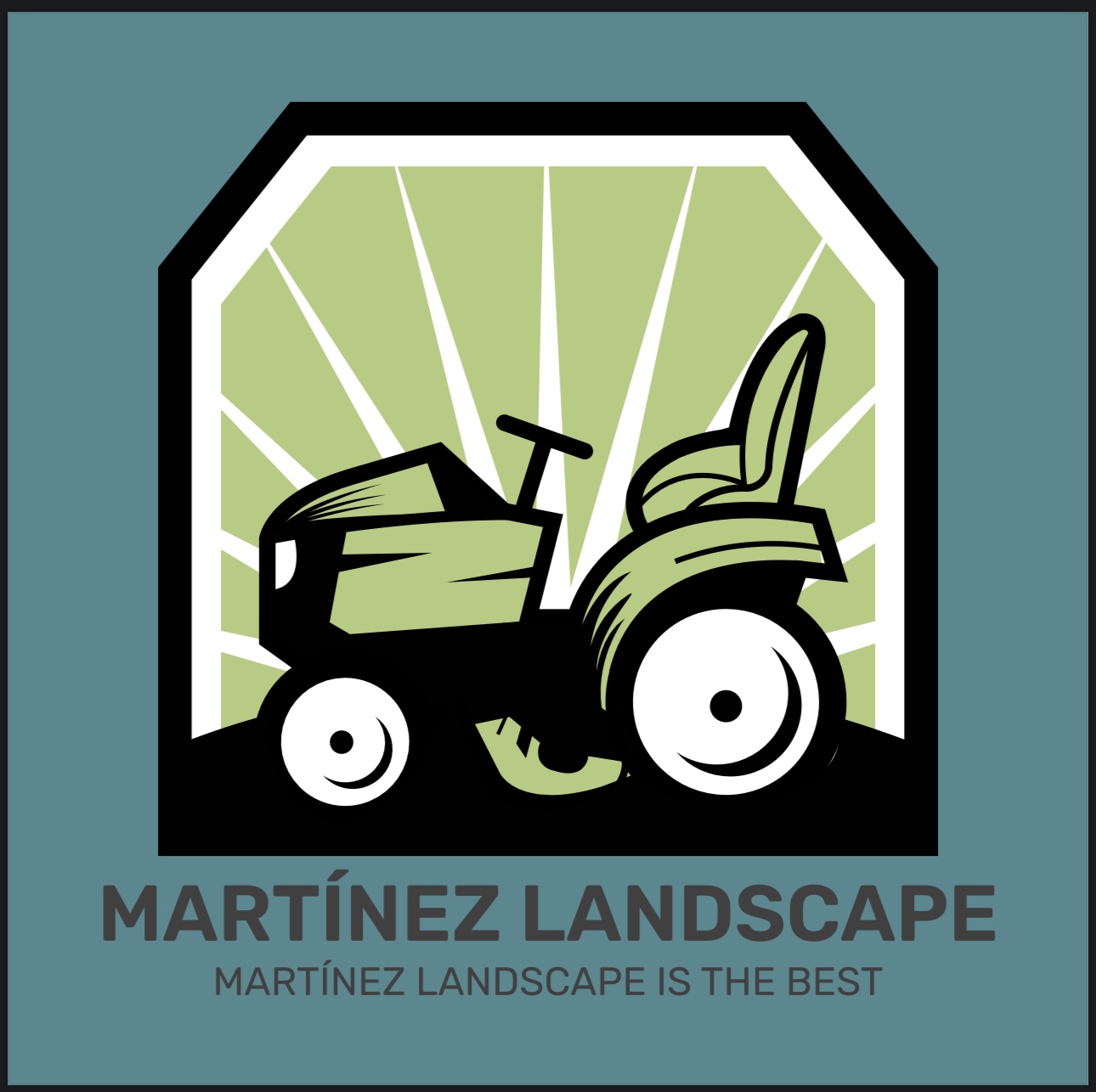 Martinez landscape logo