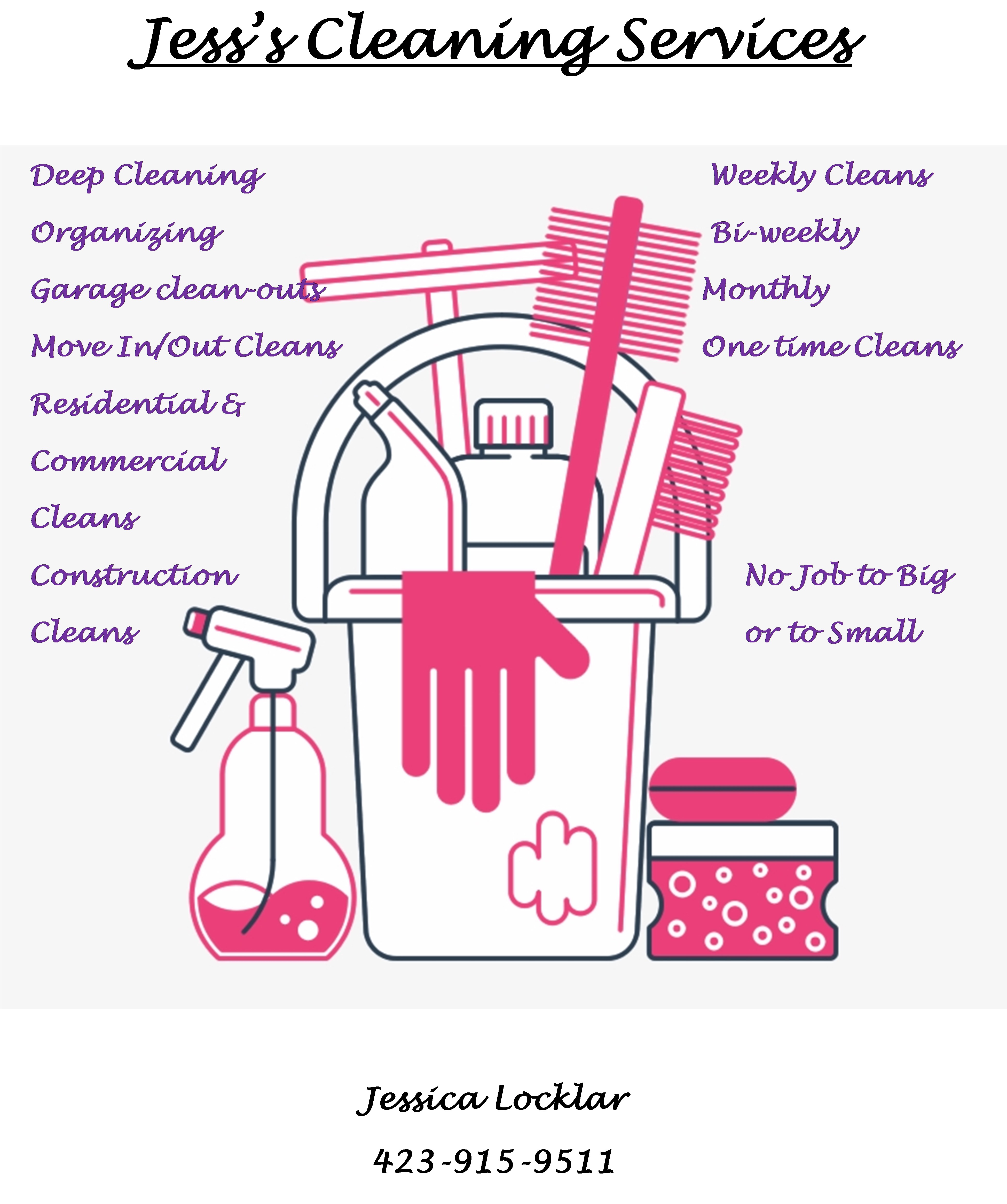 Avatar for Jess's Cleaning Services