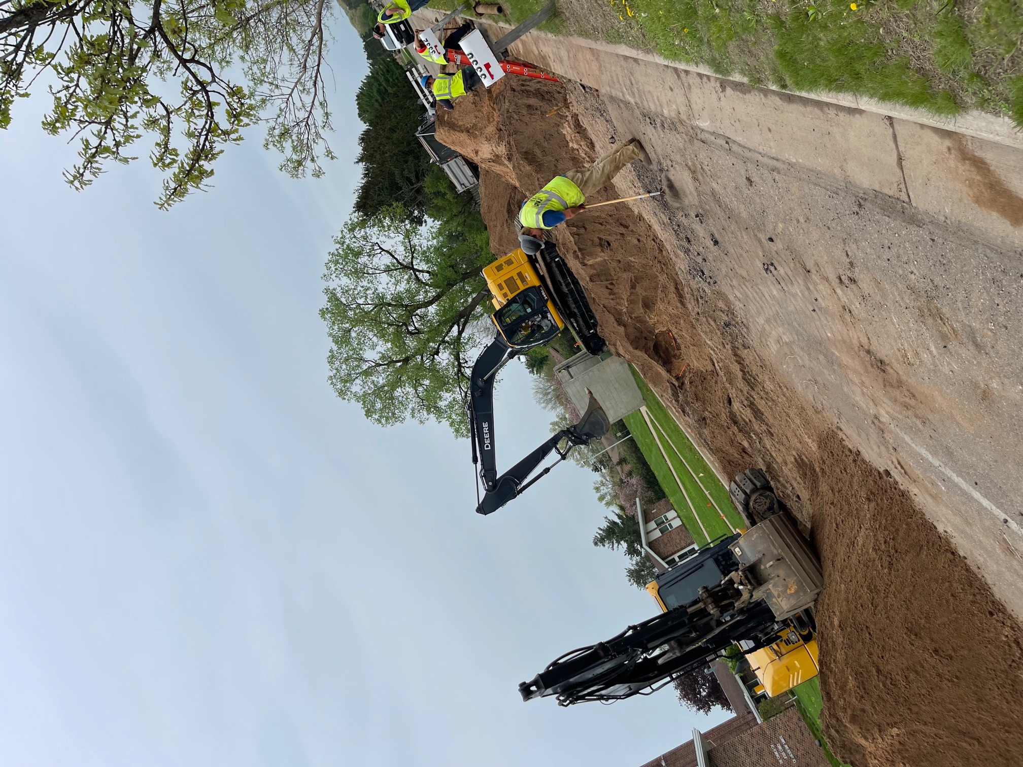 CA Excavating and Construction LLC logo