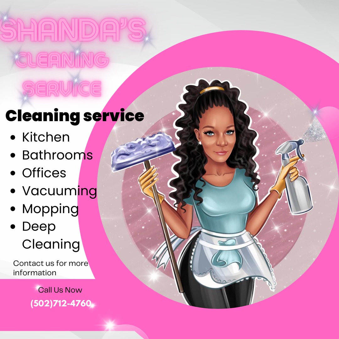 Logo for Shanda's Cleaning Service