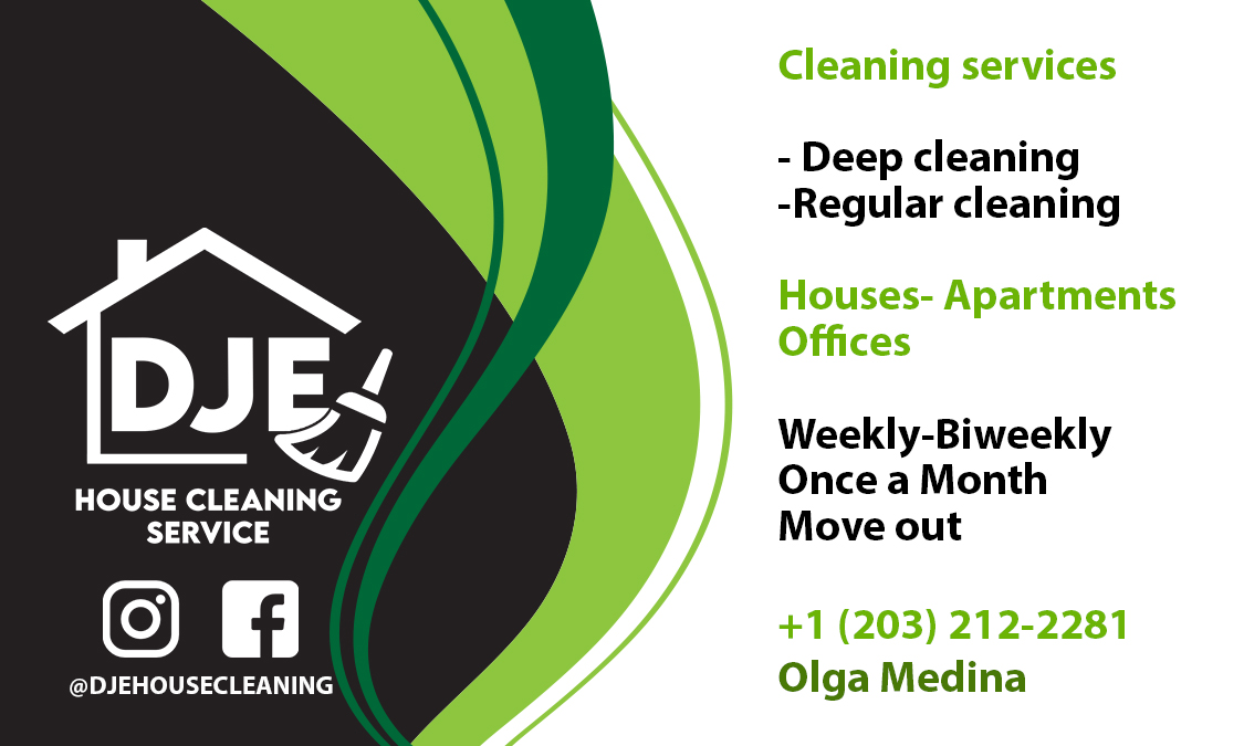 Logo for DJE House Cleaning