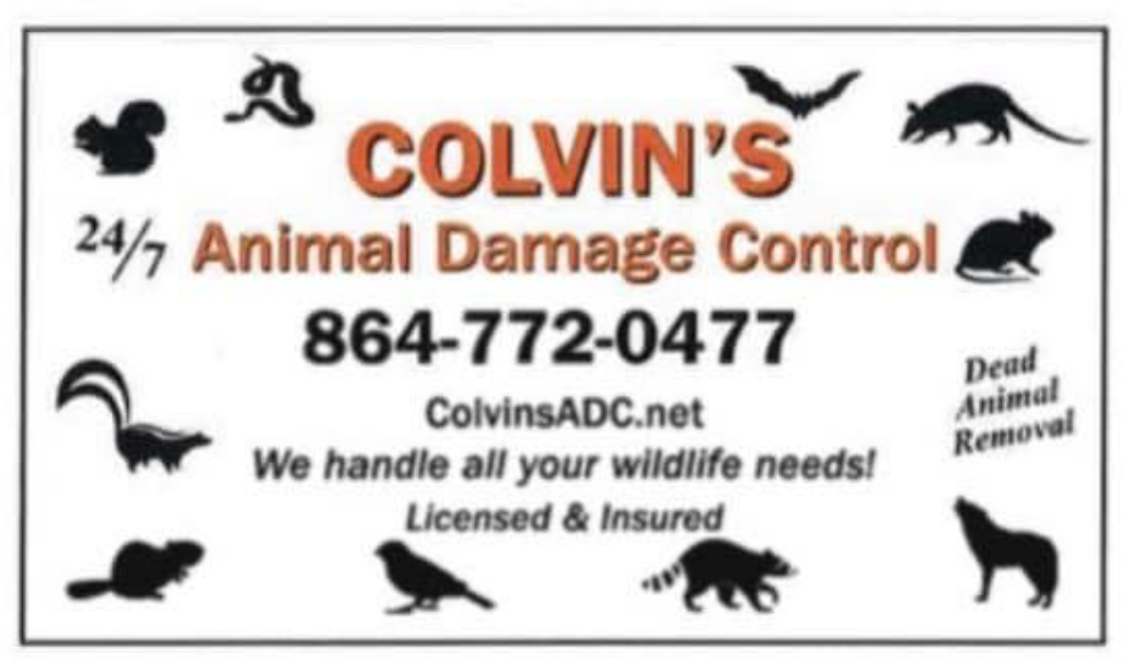 Colvin's Animal Damage Control logo