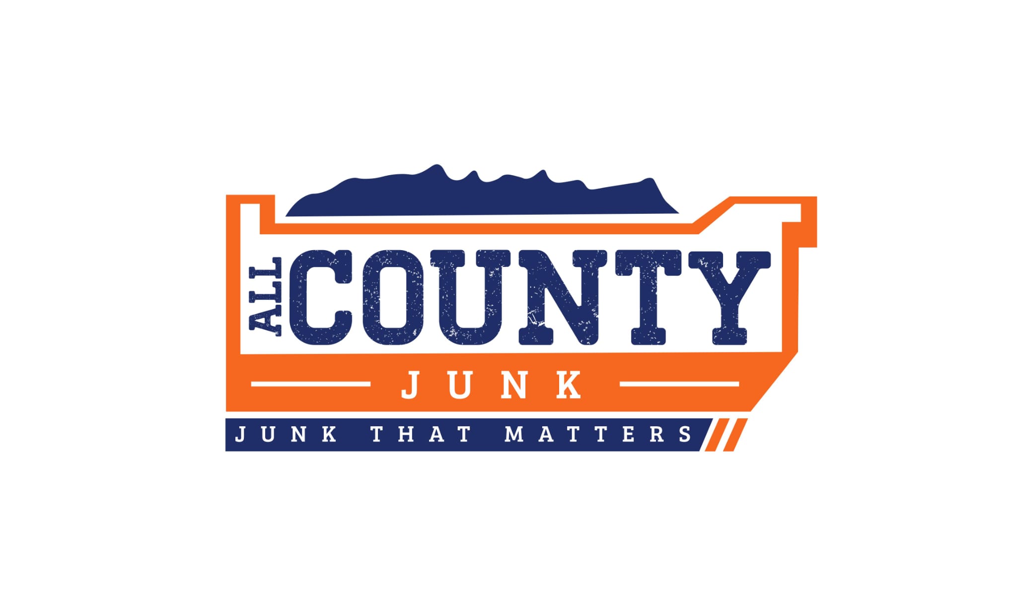Logo for All County Junk