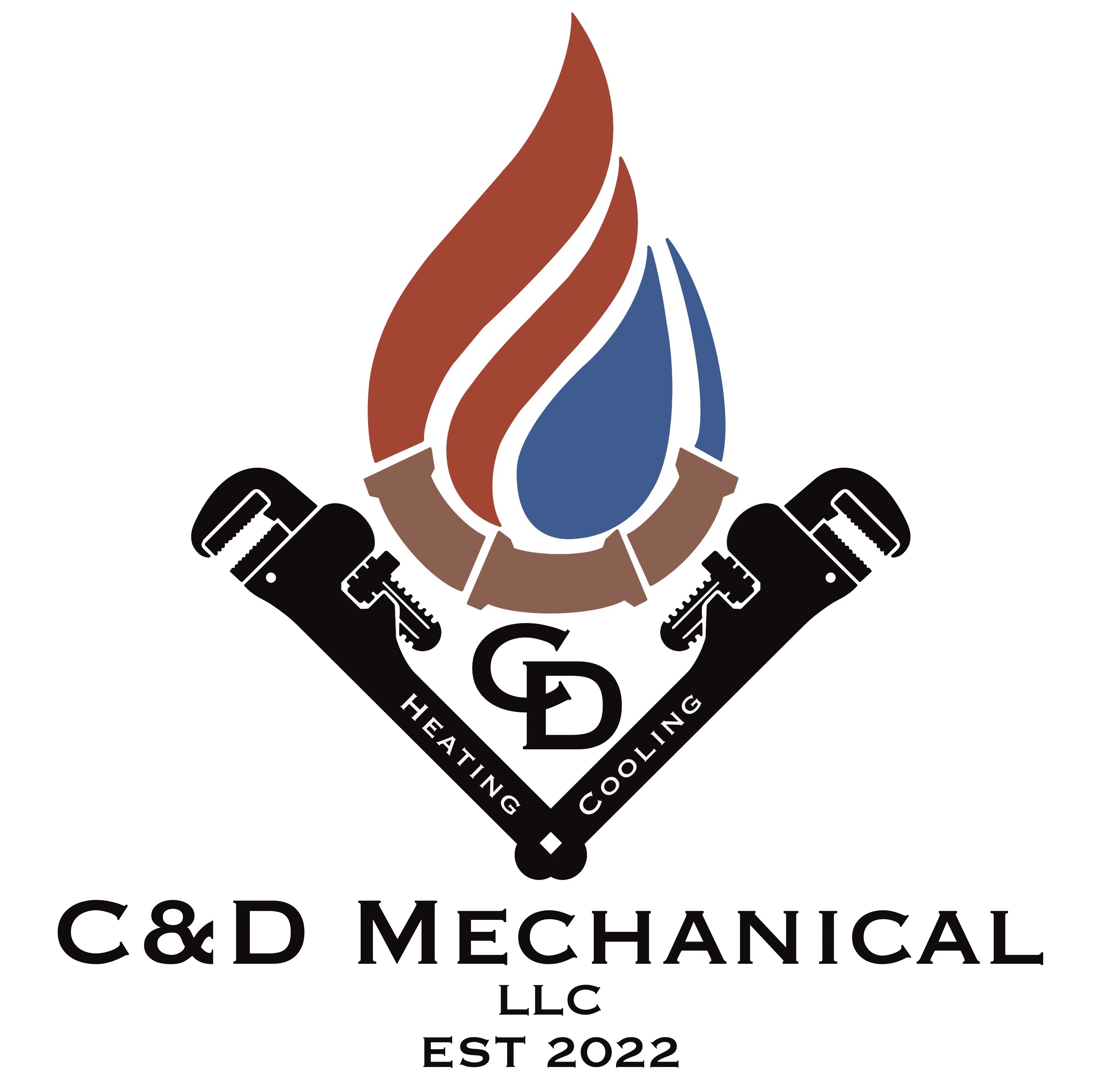 C & D Mechanical logo