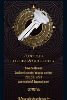 access lock and security logo