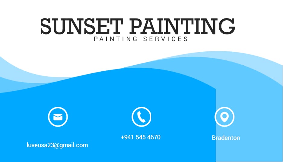 SUNSET PAINTING logo