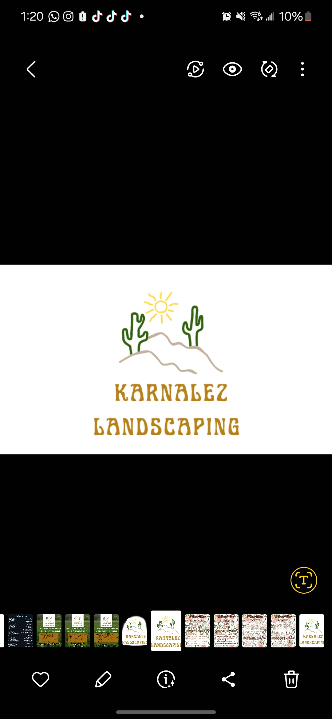 Karnalez Landscaping logo