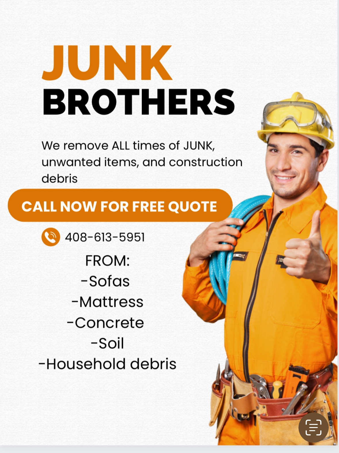 Junk Removal Bothers logo