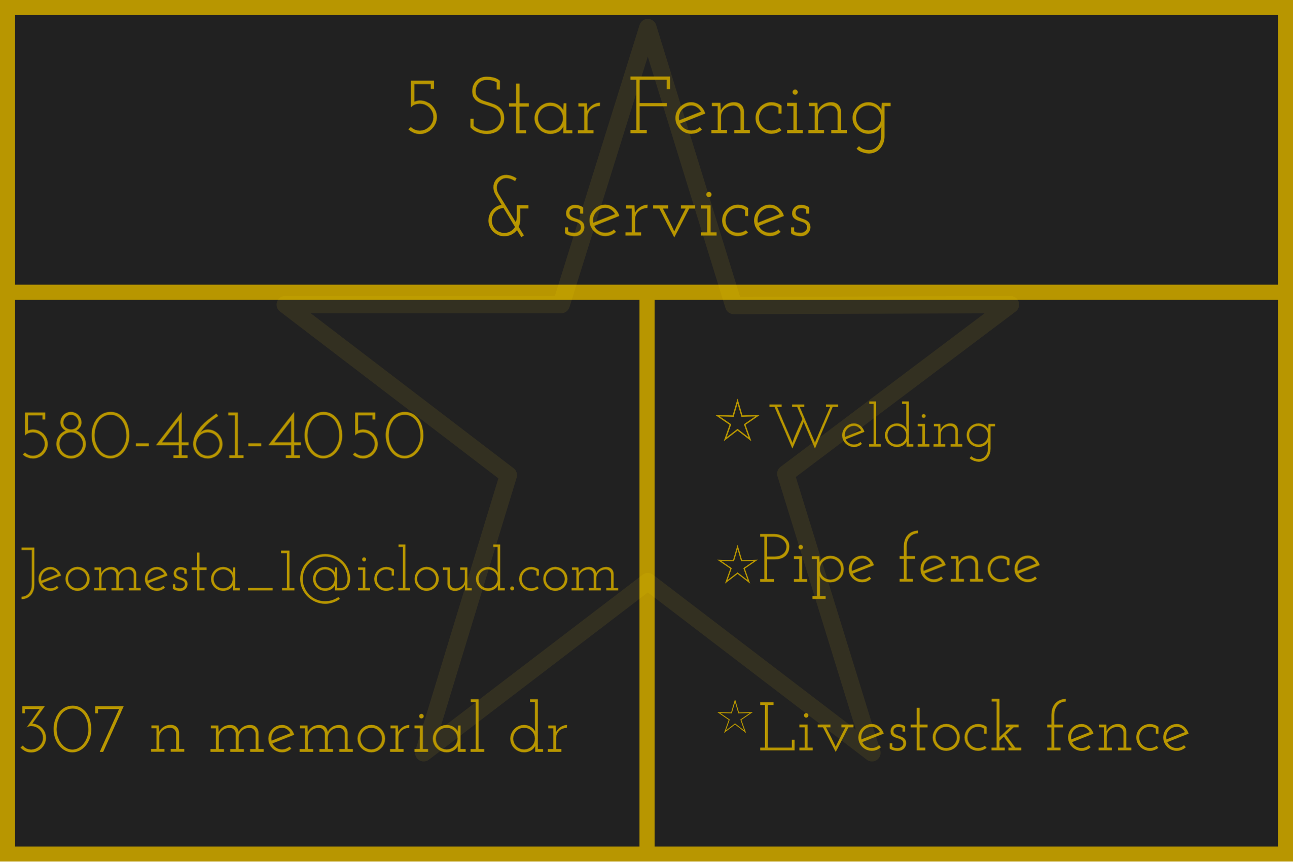 Avatar for 5 Star Fencing & Services