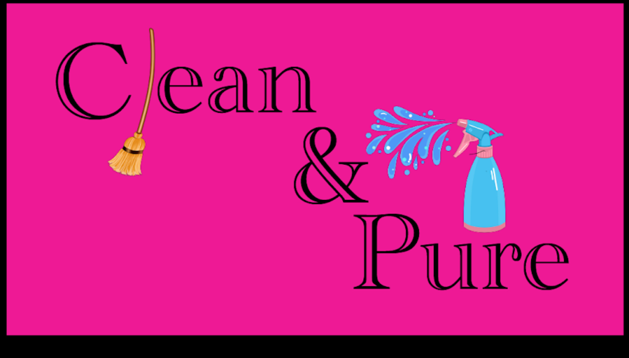 Clean and pure llc logo