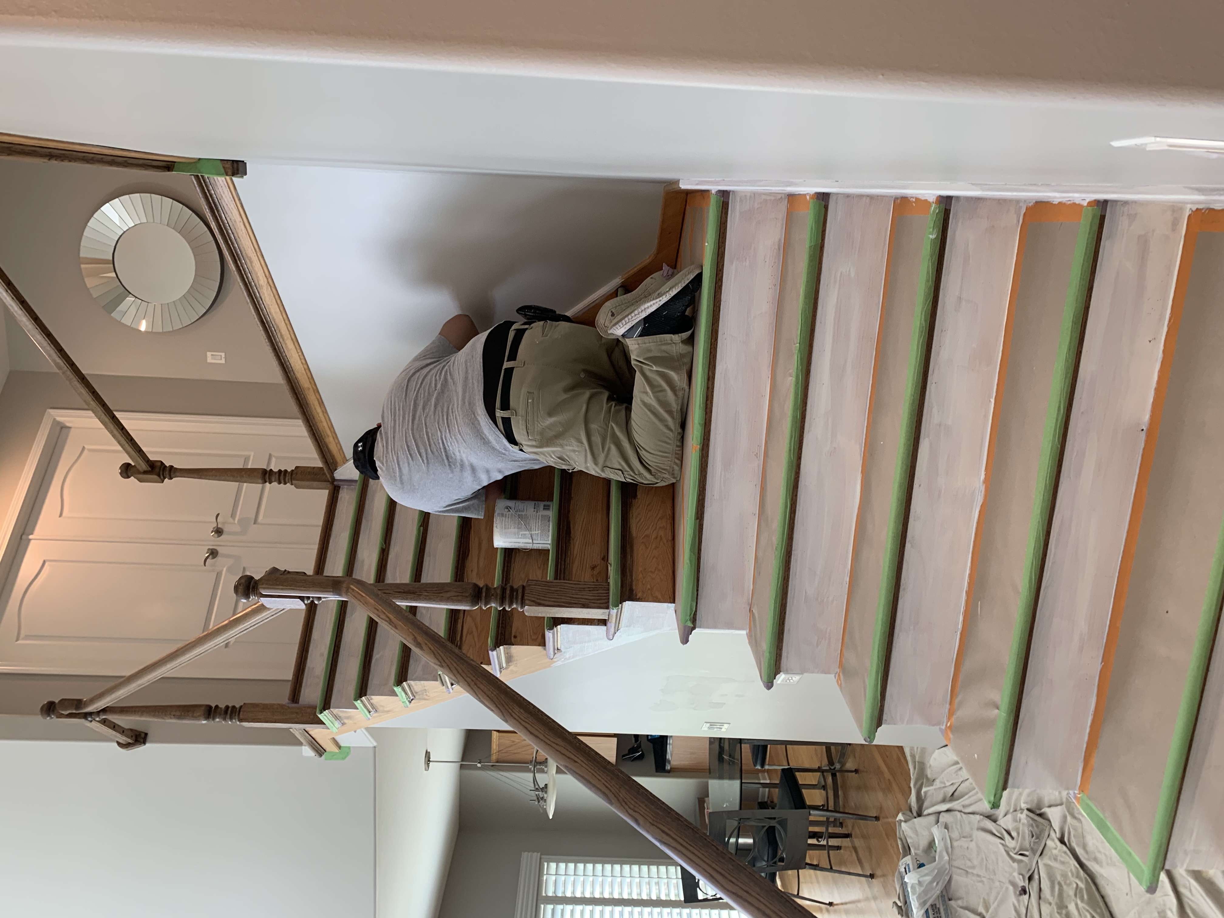 George painting interior and exterior inc logo