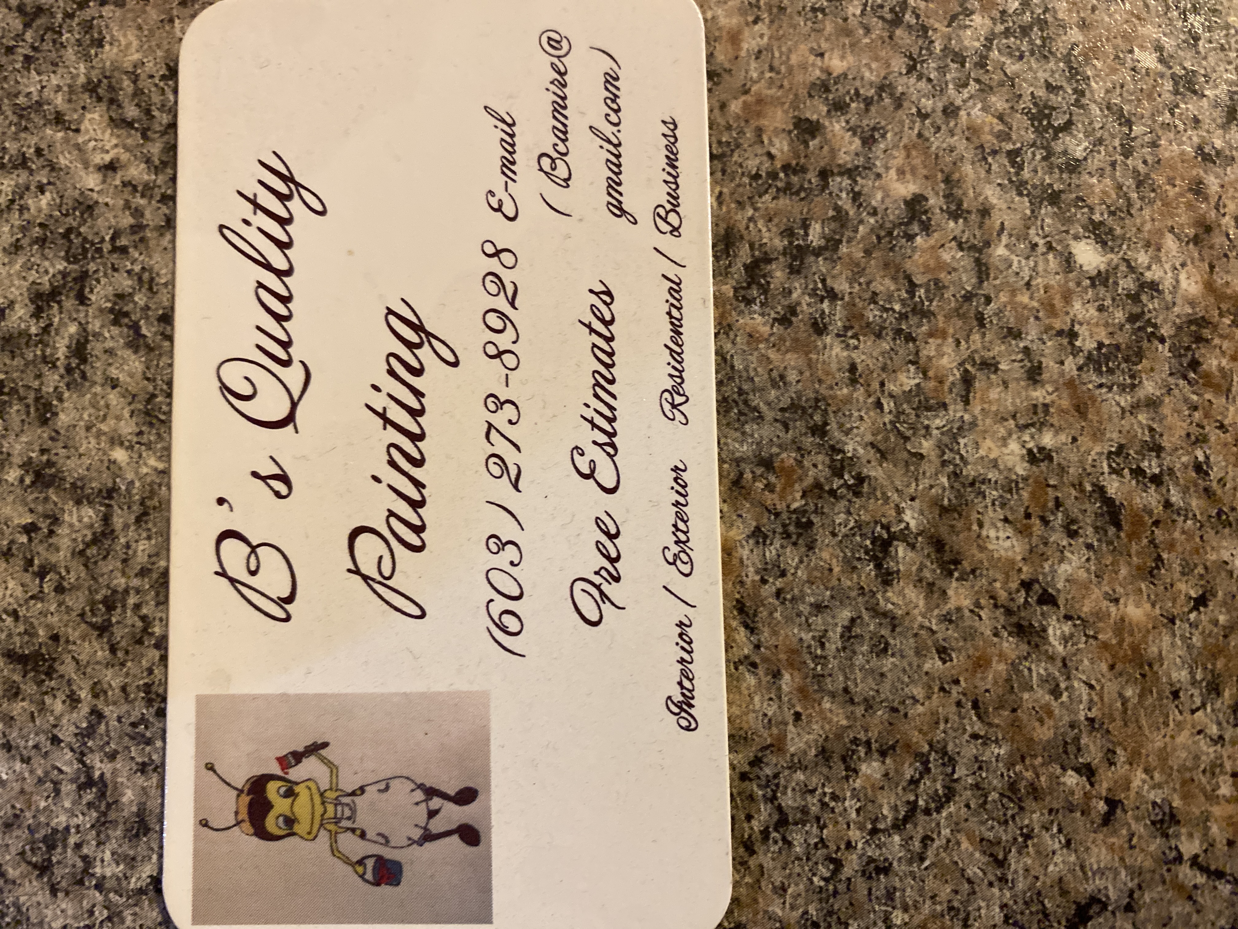 Bs quality painting and pressure washing logo