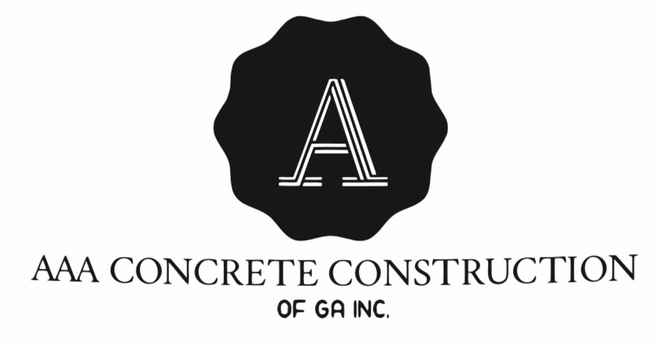 Aaa concrete construction logo