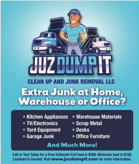 Juz Dump It Clean Up & Junk Removal LLC logo