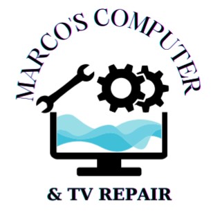 Marco's Computer and Flat-Screen TV Repair logo