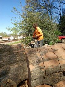 CNB landscaping & dirt work logo
