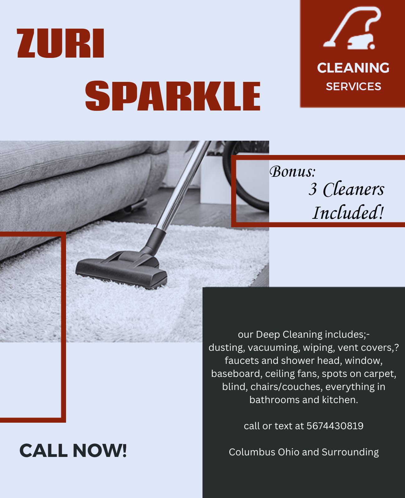 Avatar for Zuri Sparkle Cleaning Services