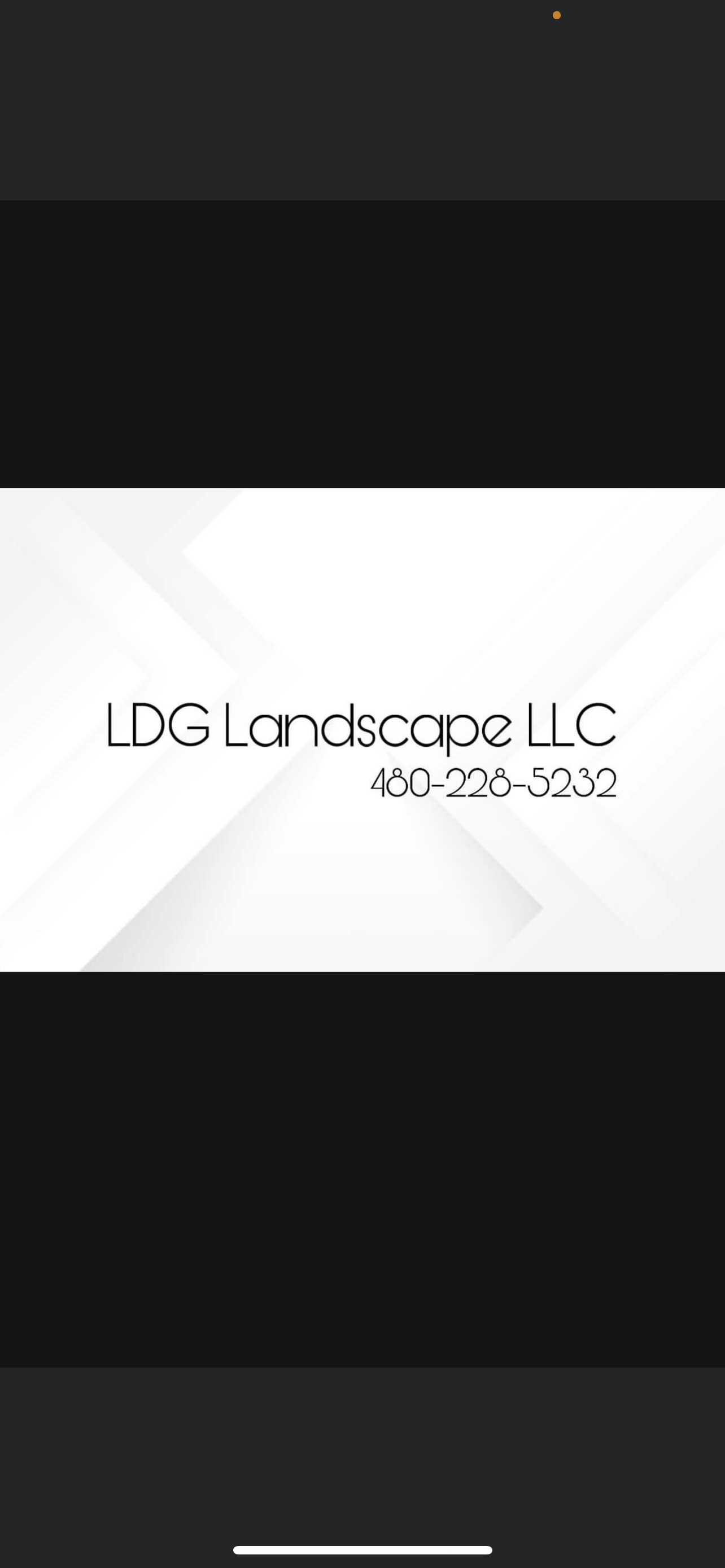 LDG Landscape LLC. logo
