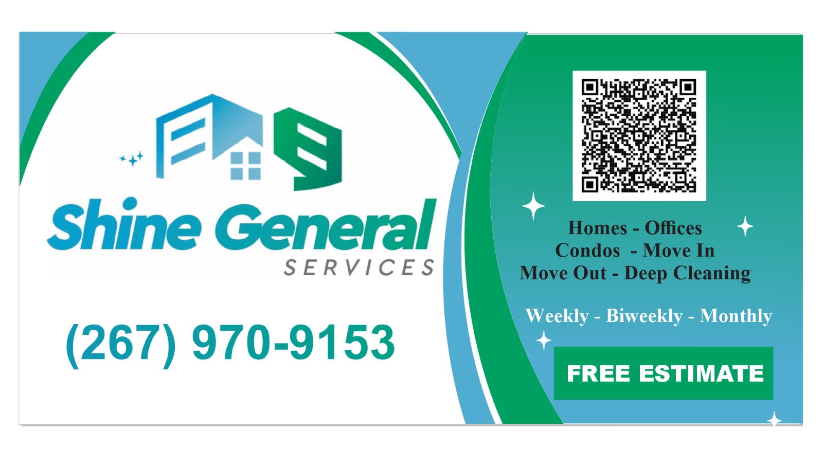 Shine general services logo