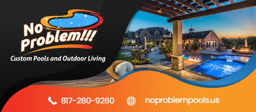 No Problem Custom Pools and Outdoor Living logo