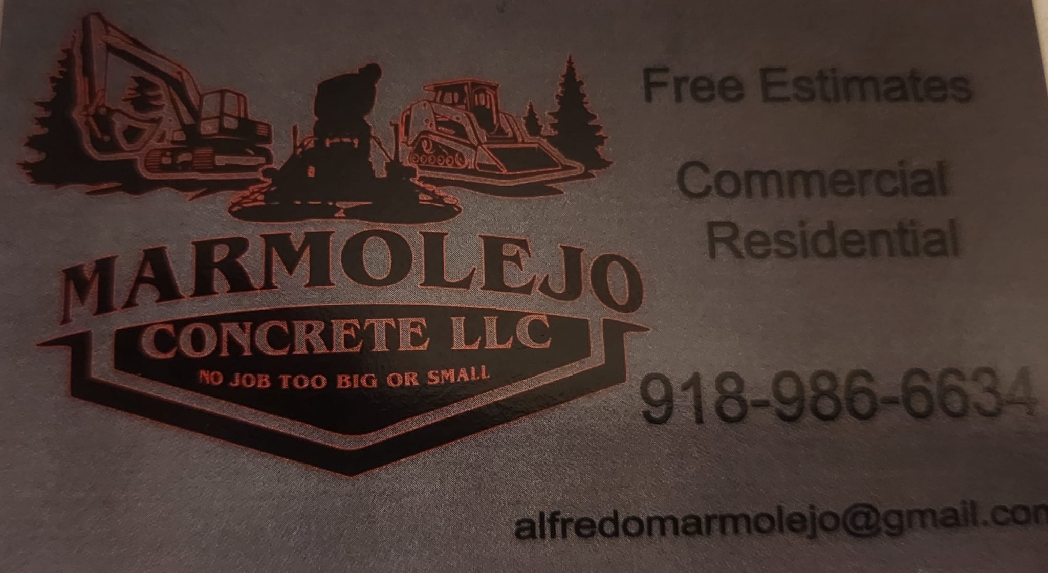 Marmilejo concrete llc logo