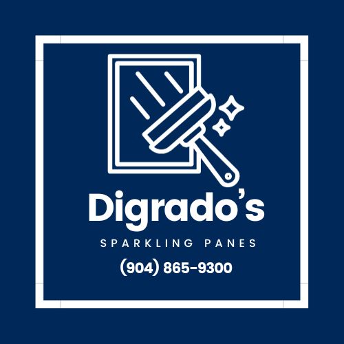 Digrado's Sparkling Panes logo